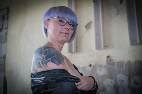 Tattooshooting Urbex Sachsen Portraitfotografie Model