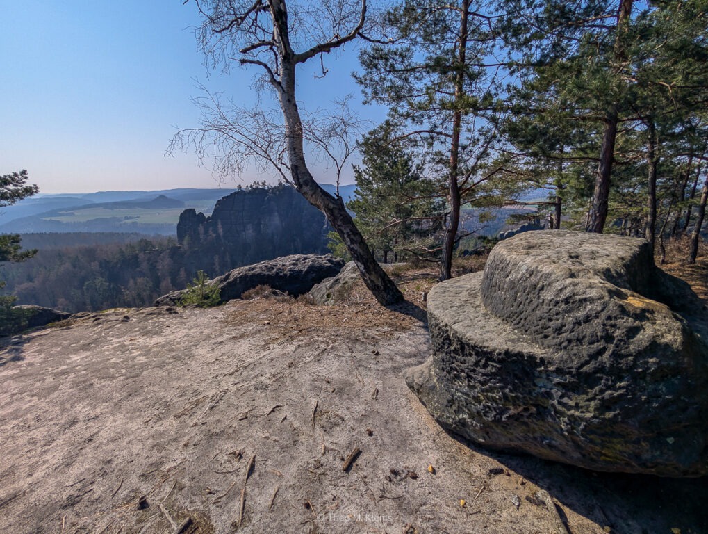 Großvaterstuhl in der Sächsischen Schweiz