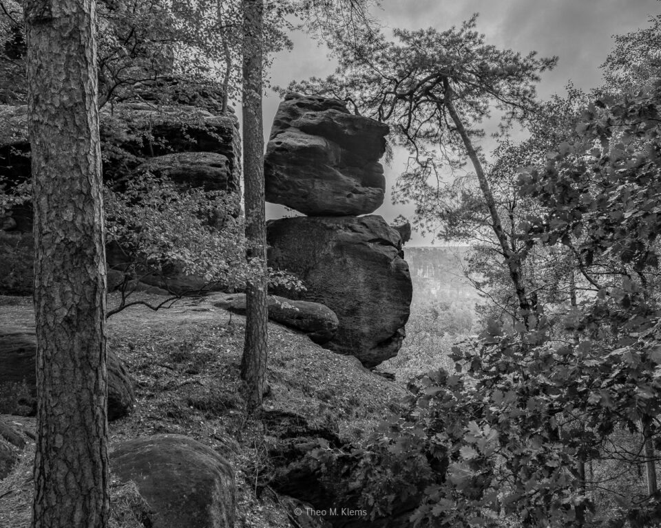 Rauenstein Aussicht über das Elbtal