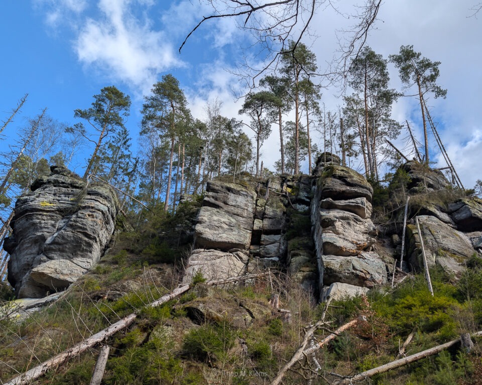 Slavenloch im Großen Zschand – Höhle im Sandsteinfelsen der Sächsischen Schweiz