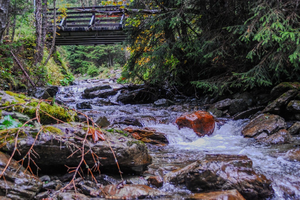bachlauf kaprun alpen