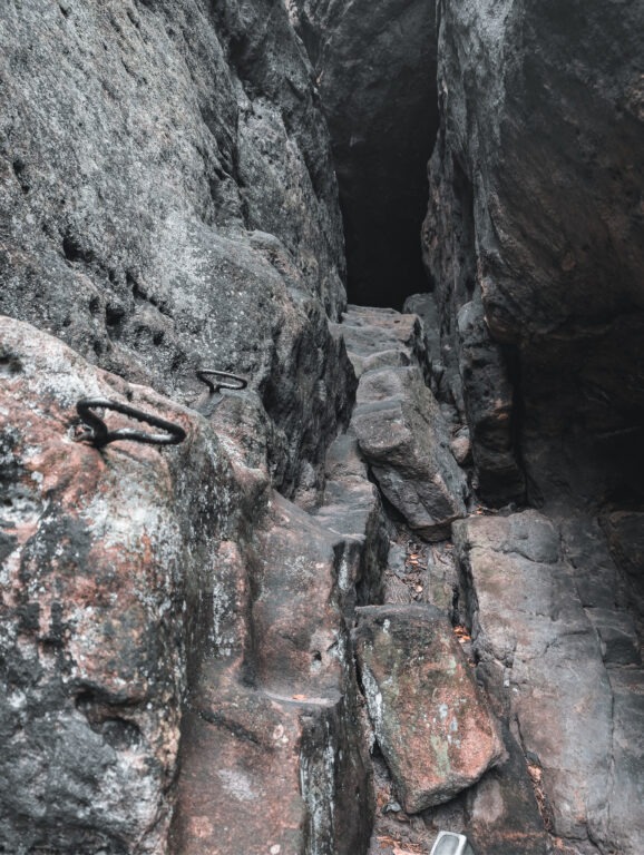 Leiteraufstieg zum Winterstein